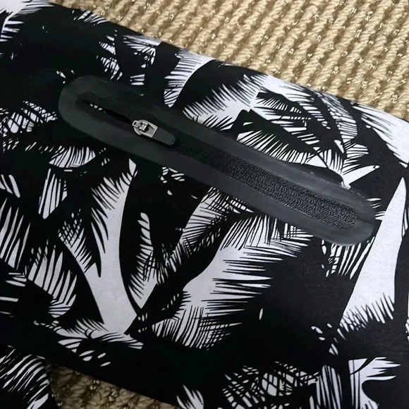 Fabletics Diana Bomber Athletic Jacket Malibu Print Hot Coral - Picture 10 of 13